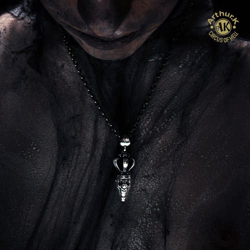 日本进口银饰项链Arthur.k