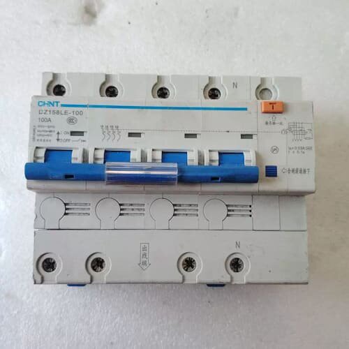 议价DZ158LE 100A 漏电保护开关 拆机下来滴 功能