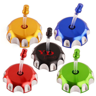 越野摩托车配件YZF250正林CRF250/450 CNC铝合金油壶油箱盖通气阀