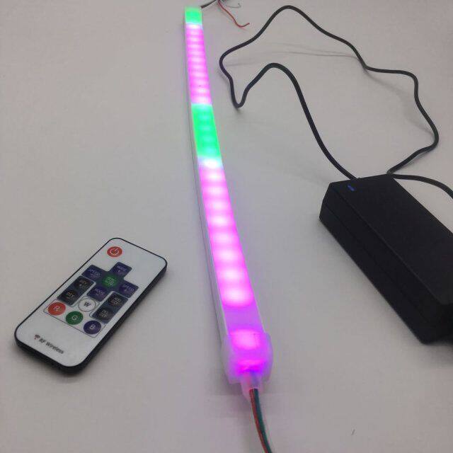 HD幻彩RGB5V/12V/24V断点续传幻彩地铁KTV 酒吧16*16幻彩霓虹