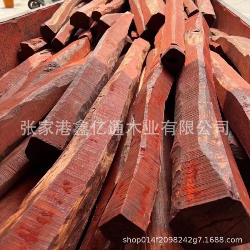 非洲小叶紫檀金星血檀原木木墩