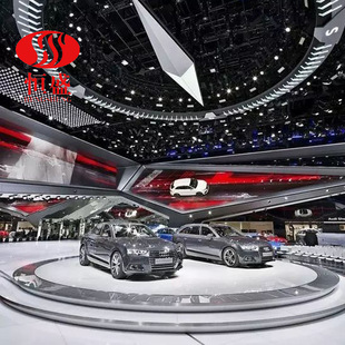 汽车旋转台展厅旋转展示台展览旋转展台车展旋转圆台掉头旋转地台