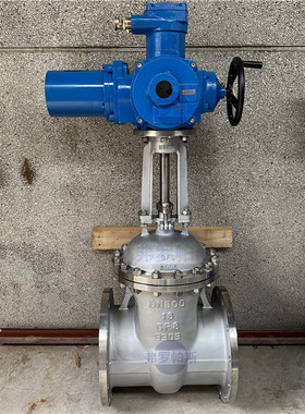 全开常压电动闸阀 304不锈钢材质 法兰闸阀Z941W-16P DN250