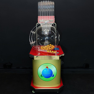 热卖 奇奇200球招标摇号机活动摇奖机抽号选号机电动P500抽签机红