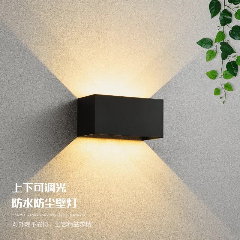 户外防水超亮LED双头壁灯