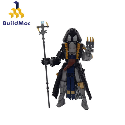 BuildMOC拼装积木玩具魔法师机甲机械法师科幻机器人组装模型摆件