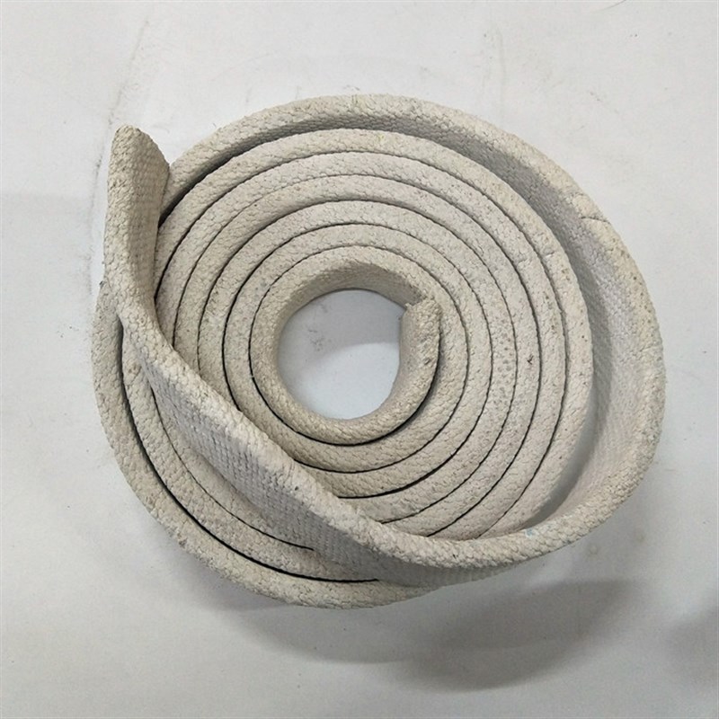 石棉带24x7mm30mm50mwm10mm厚无尘石棉带炉门耐高温隔热防火密封