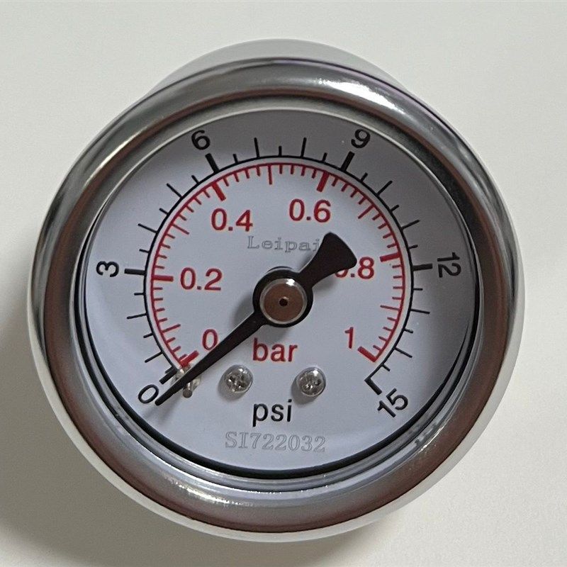 不锈钢外壳防水压力表  60psi 4bar 40-41mm 0.4mpa 美制牙npt1/4,搬运/仓储/物流设备,机械式停车设备（立体停车库）,淘宝优惠券,粉丝福利购,淘宝优惠卷