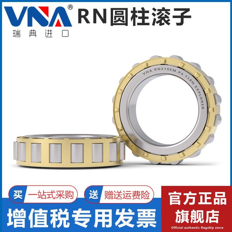 瑞典VNA进口圆柱滚子轴承 RN304 305 306 307 308 309 310 311 EM