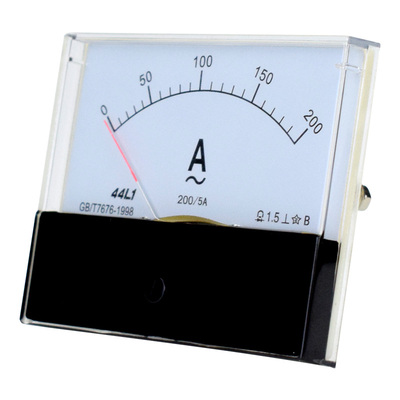指针式电压表44L1-A 电流表伏特表250V450V测量仪表100*80