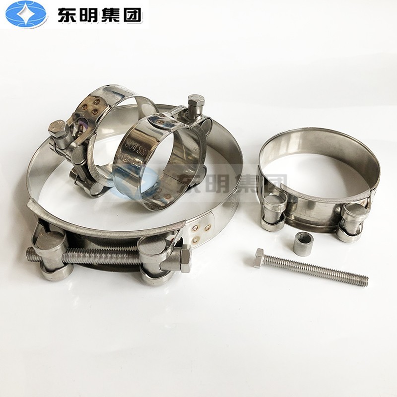 东明 304不锈钢强力卡箍 欧式z抱箍 加厚管箍喉箍管卡固定卡子管