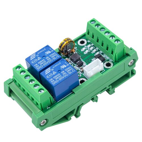 SEEKU PLC工控板 FX1N 10MT 6MR 简易板式国产三凌 在线监控导轨