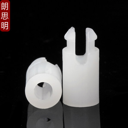 开孔4.5mm PC板隔离柱 间隔柱 线路板支架 塑料支撑柱 垫高柱 SS