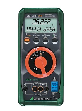 Gosse绝缘电阻测试仪METRAHIT 27M 微欧表 万用表数据记录仪M227A