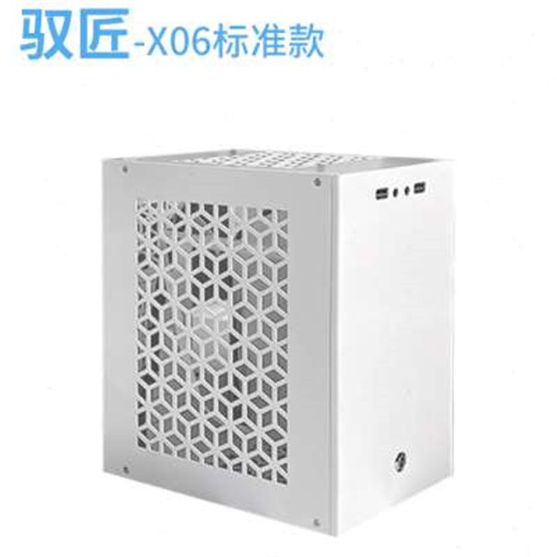 驭匠X06 P08便携ITX直插显卡迷你A4小机箱支持小1u电源DC-ATX电源