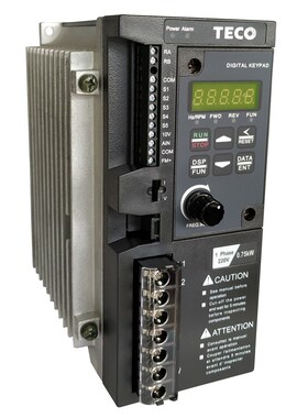 Teco东源变频器L510S-2P5/201/202-Sh1-Nc/220V0.4/0.75Kw台湾安