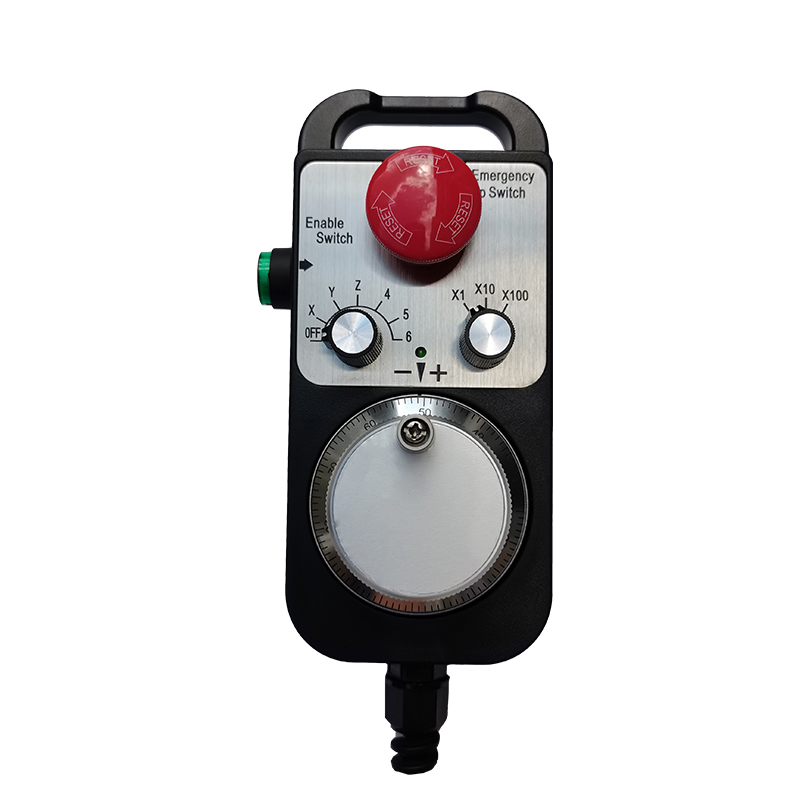 数控机CNC加工中心电子手轮精雕机雕刻机外挂手柄新代宝元PLC手脉