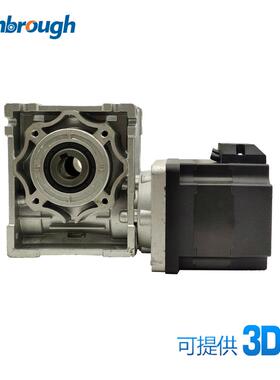 86蜗轮减速无刷电机DC48V314W3000RPM减速比5-100