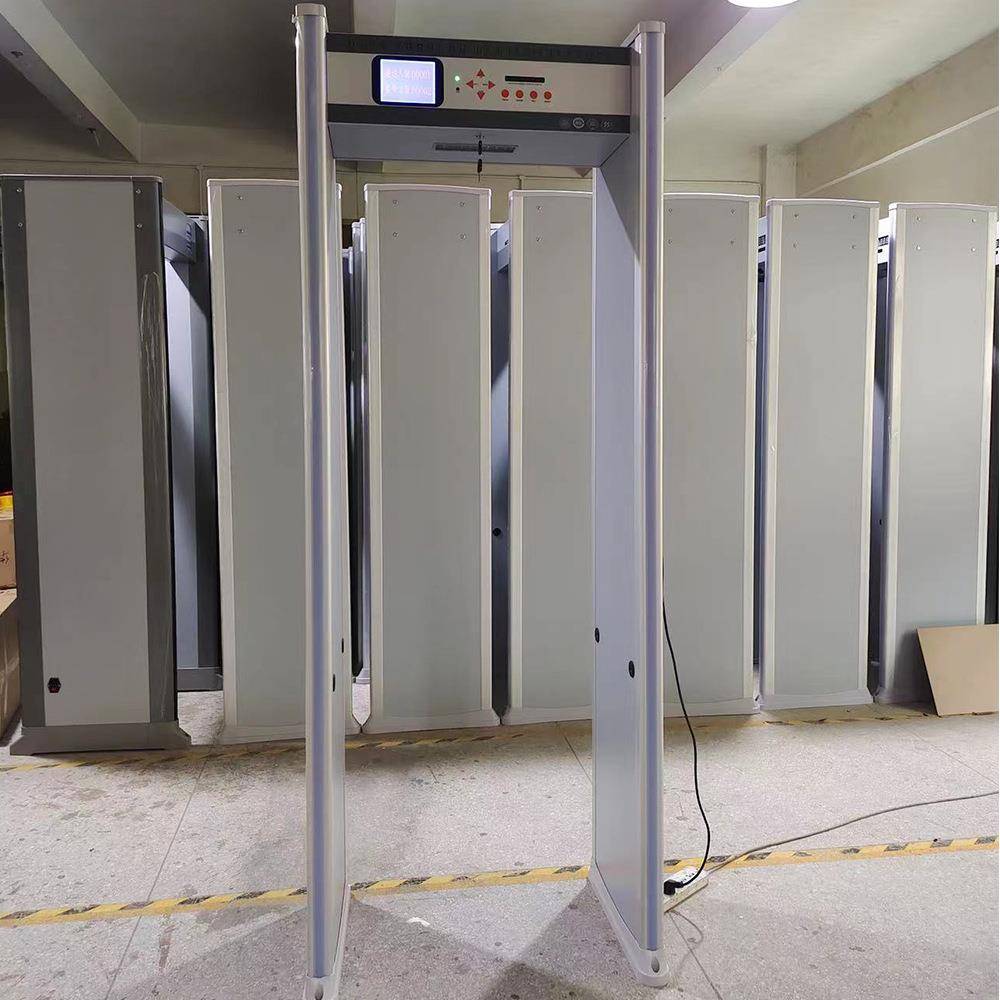 液晶显示安检门景区学校安保通过式快速检测探测门十八区安检门