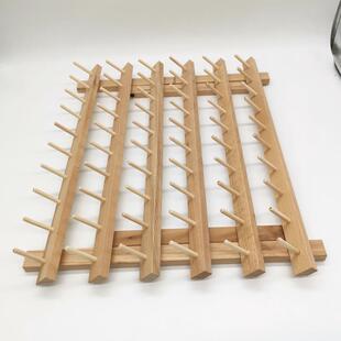 蛋糕裱花嘴收纳木架烘焙挤奶油置物架摆台线架