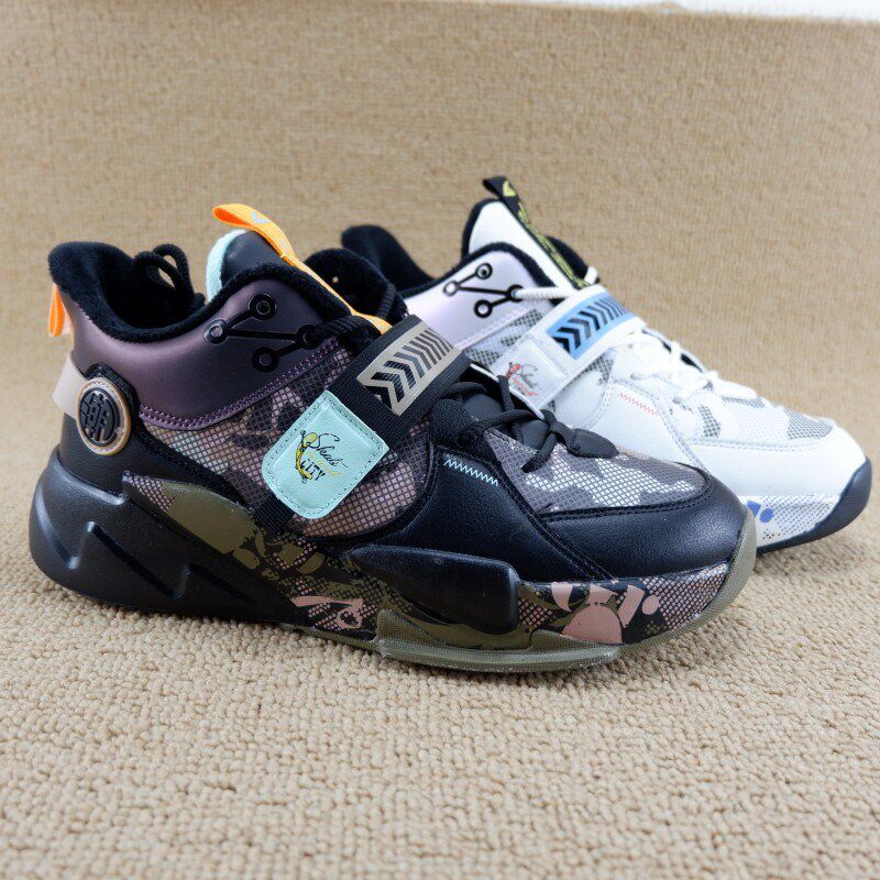 实体男运动鞋冬季加绒保暖防水二棉鞋40-44青少年系带防滑篮球鞋