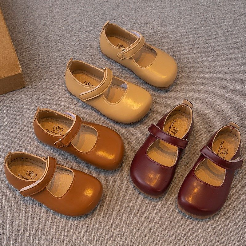 女童皮鞋2024春秋新款儿童鞋子小女孩公主鞋软底豆豆鞋宝宝单鞋潮,童鞋/婴儿鞋/亲子鞋,皮鞋,淘宝优惠券,粉丝福利购,淘宝优惠卷