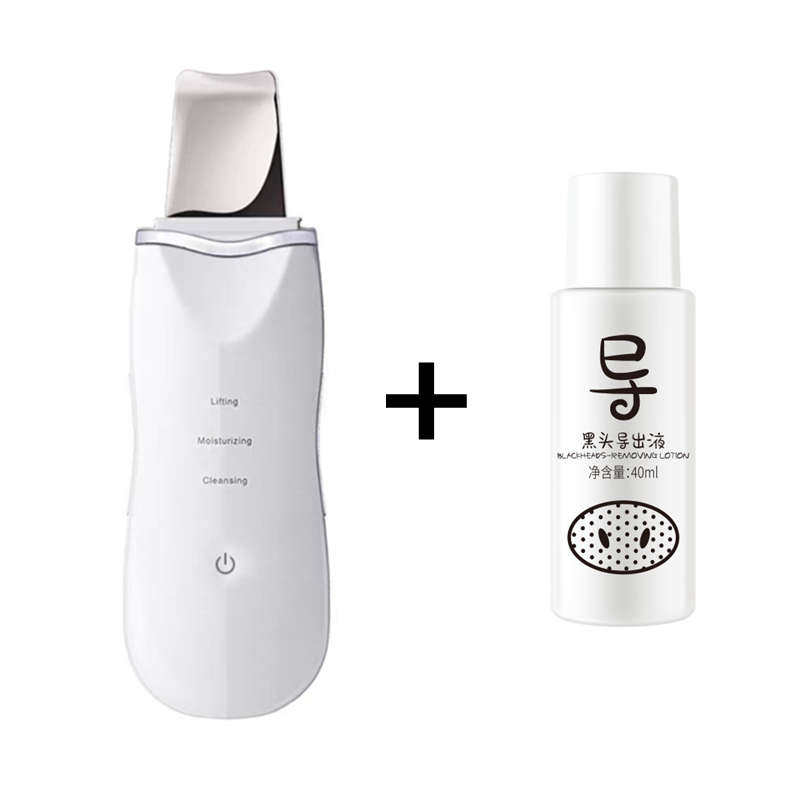 彩光脸家用洁鼻头铲子r仪面仪器黑头去清洁器美容毛孔超声波粉刺