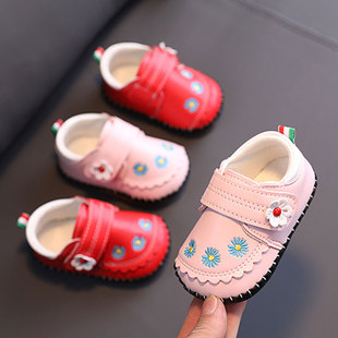 8月一岁女宝宝鞋 春款 婴儿单鞋 婴儿鞋 夏季 学步鞋 子春秋软底男0