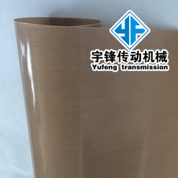 0.25mcm咖啡色特氟龙耐高温布 四氟高温布 封口机配件特氟龙