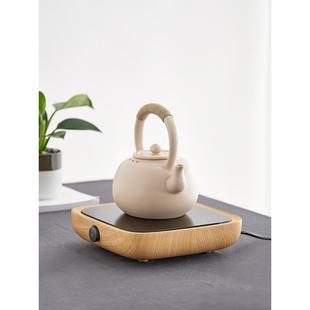 S588家用泡茶电陶炉明火烧水壶陶壶粗陶提梁壶大容量茶壶煮茶器茶