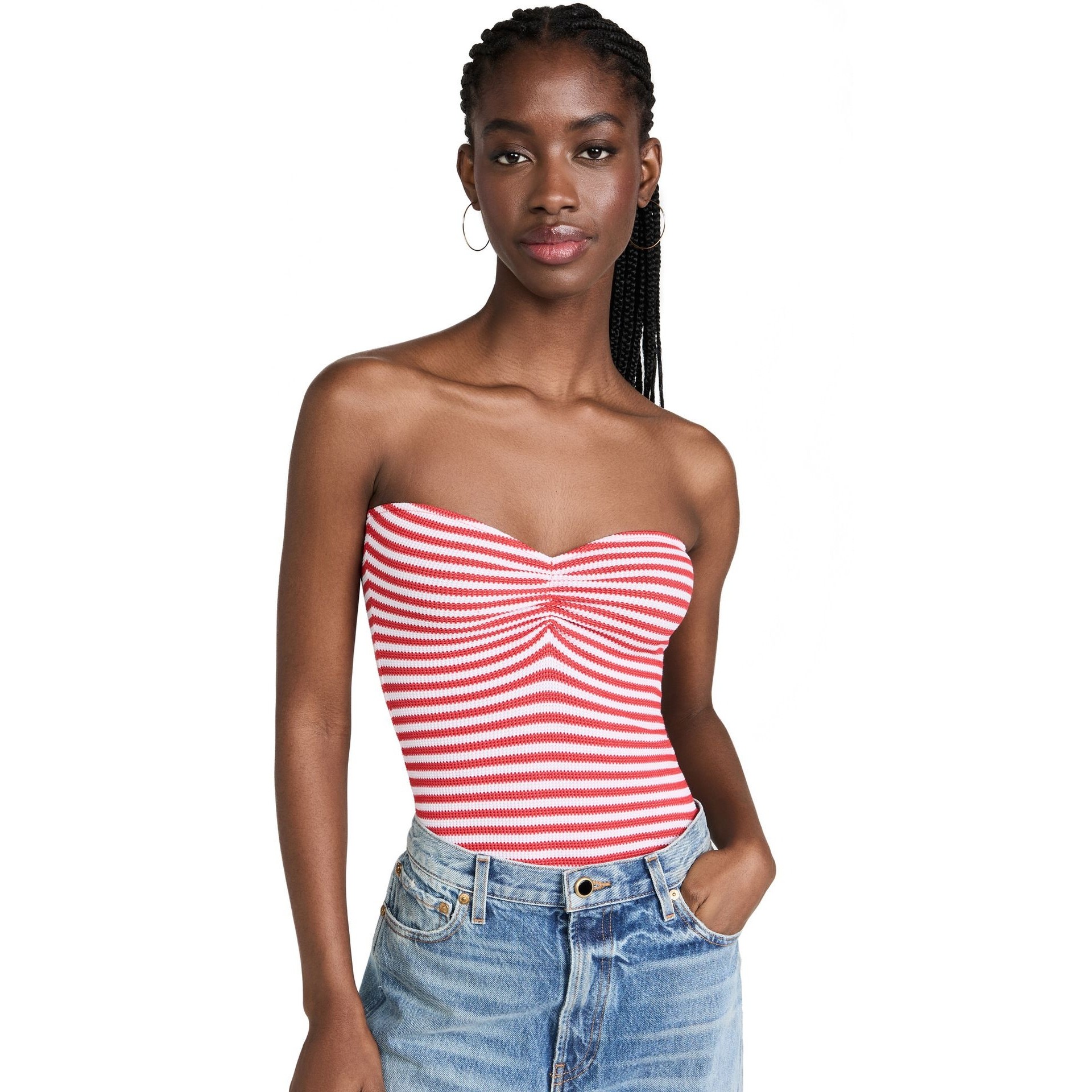 2022外贸毛衣春夏新款爆款女装性感条纹毛衣针织吊带抹胸背心女衣,女装/女士精品,抹胸,淘宝优惠券,粉丝福利购,淘宝优惠卷