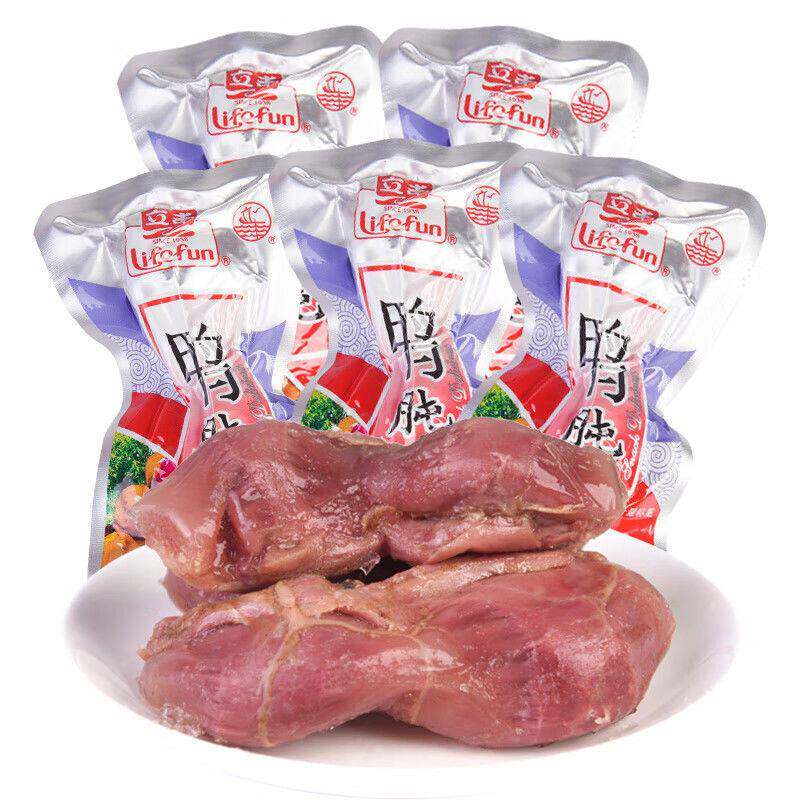 立丰鸭肫500g散装真空鸭胗鸭肫零食小包装卤味熟食小吃上海特产