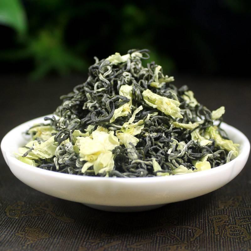 四川茉莉花茶蒙顶山新茶飘雪特级茶叶碧潭浓香型散装250g包邮