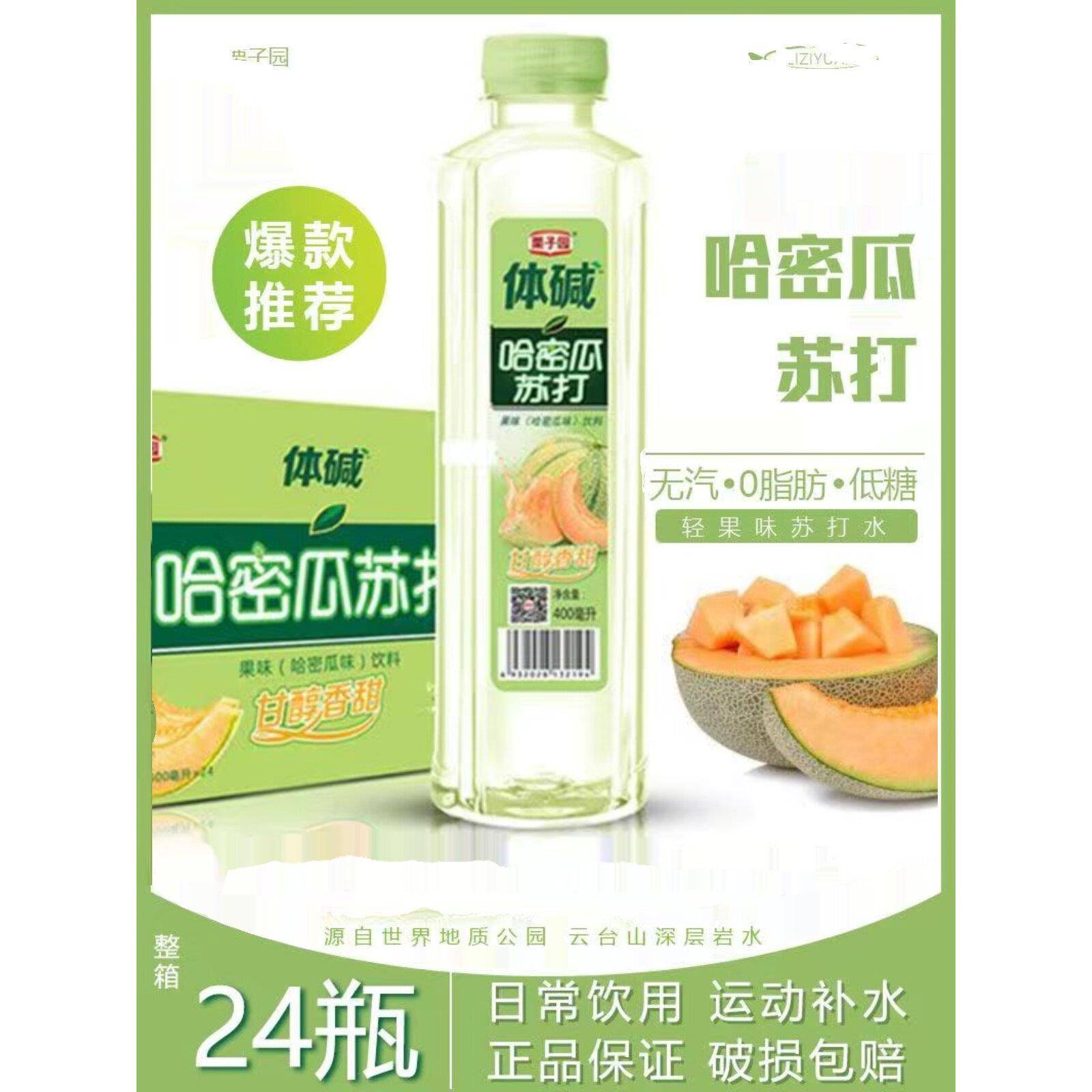桃香哈密瓜荔枝柠檬香水果混合风味饮料整盒