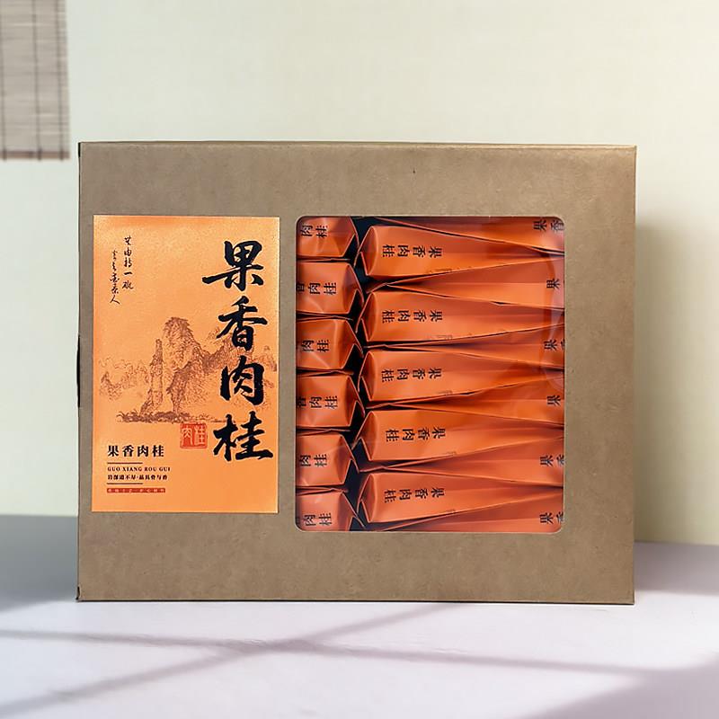 正宗武夷山岩茶果香桂皮香醇厚口感肉桂大红袍250克盒装送试喝