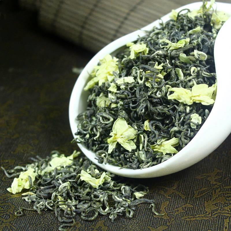 四川茉莉花茶飘雪高山云雾碧潭浓香型特级散装茶叶新茶500g