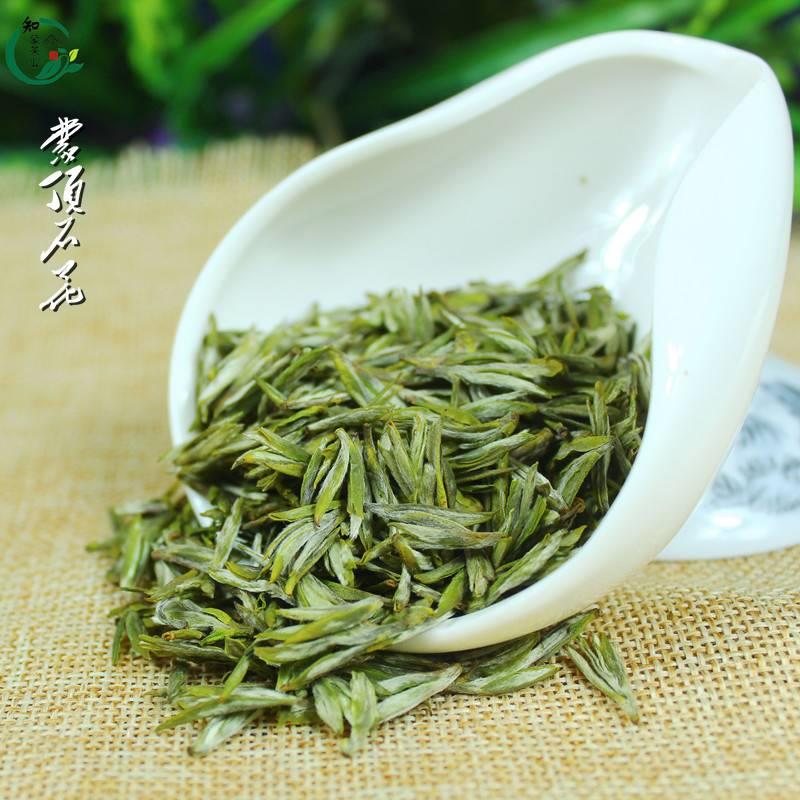 新茶四川蒙顶石花明前头採春茶雀舌类特级高山绿茶叶散装250g