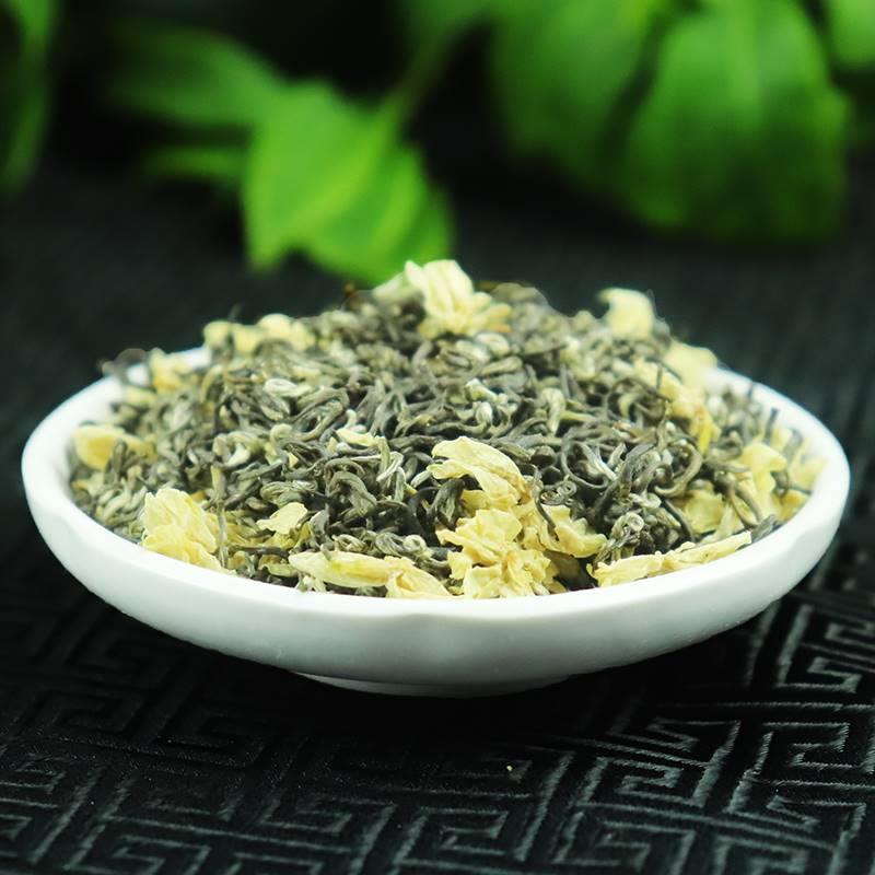 四川细芽飘雪散装茉莉花茶新茶250g浓香型蒙顶山高山云雾茶叶
