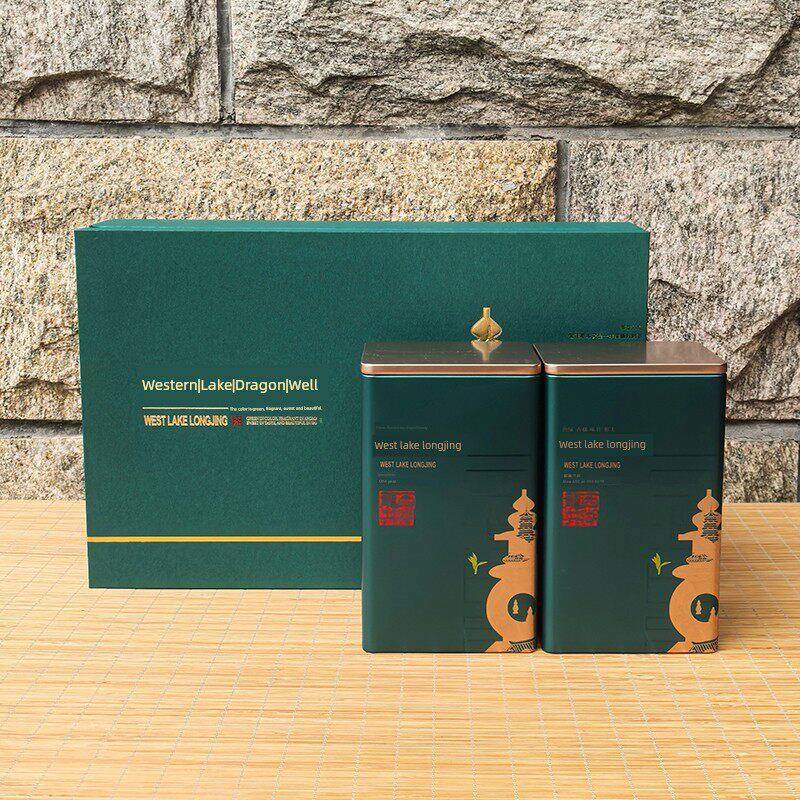 现货 2025春茶西湖龙井杭州 新茶正宗特级明前茶绿茶防伪标礼盒装