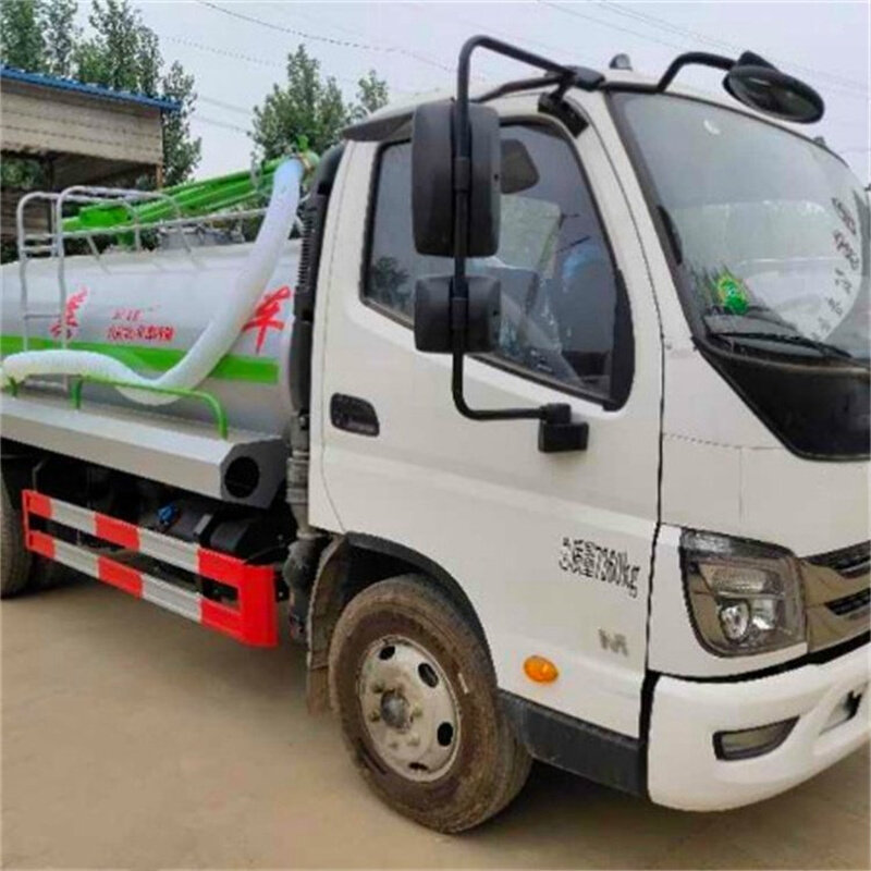 方2小型新型车 国六5吨三轮车 固液分离吸粪车