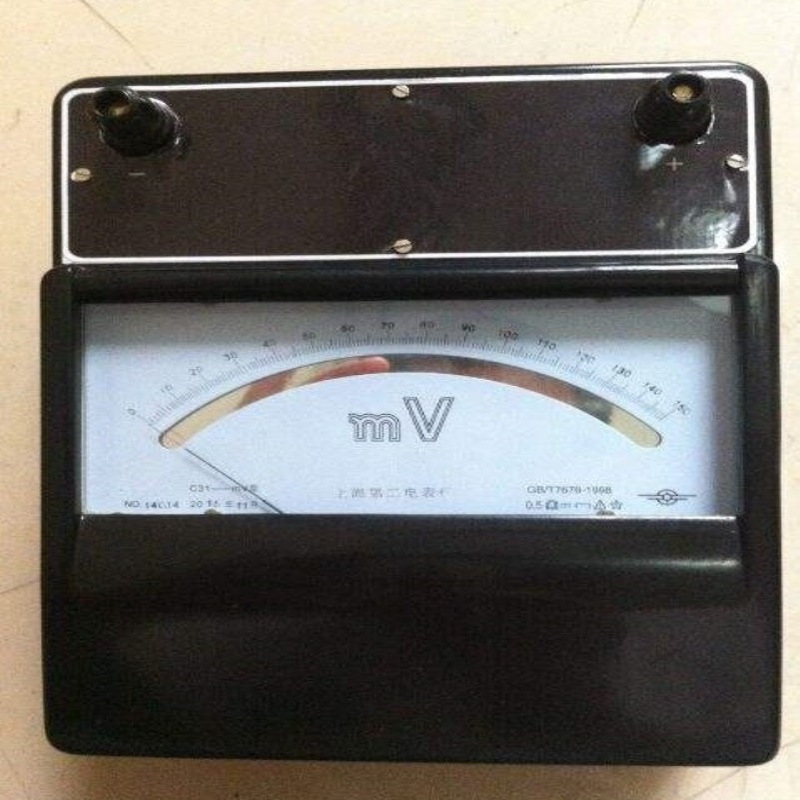 上海C31-mV直流毫伏表0.5级指针式直流电压表 实验室专用标准电表