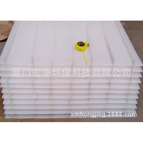福建 蜂窝斜板填料 Honeycomb inclined plate filler 厦门宏净