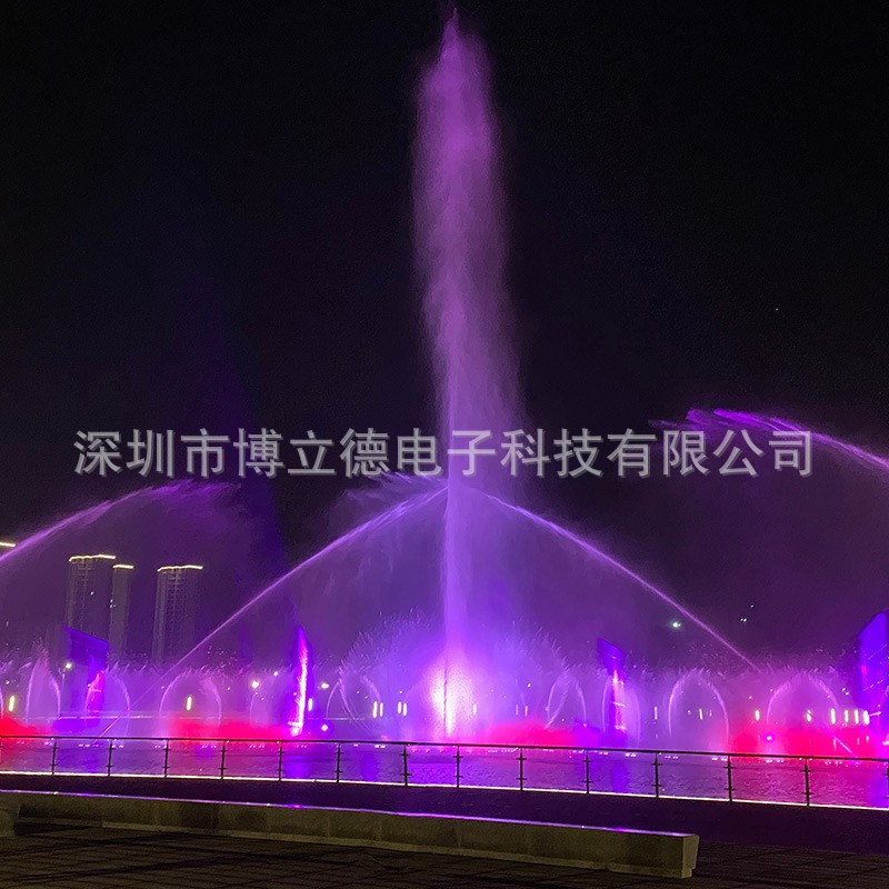 音乐喷泉设备厂家数码水帘喷泉网红跑泉喊泉程控喷泉设备全套