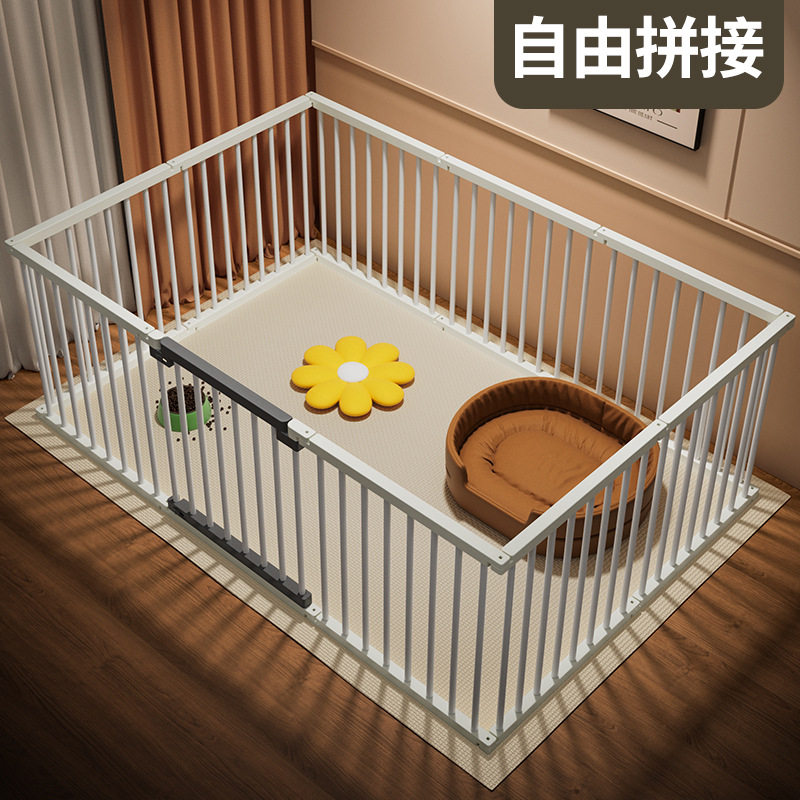 新型宠物狗狗围栏狗笼子自由拼接小中型犬狗窝栅栏防护栏室内家用