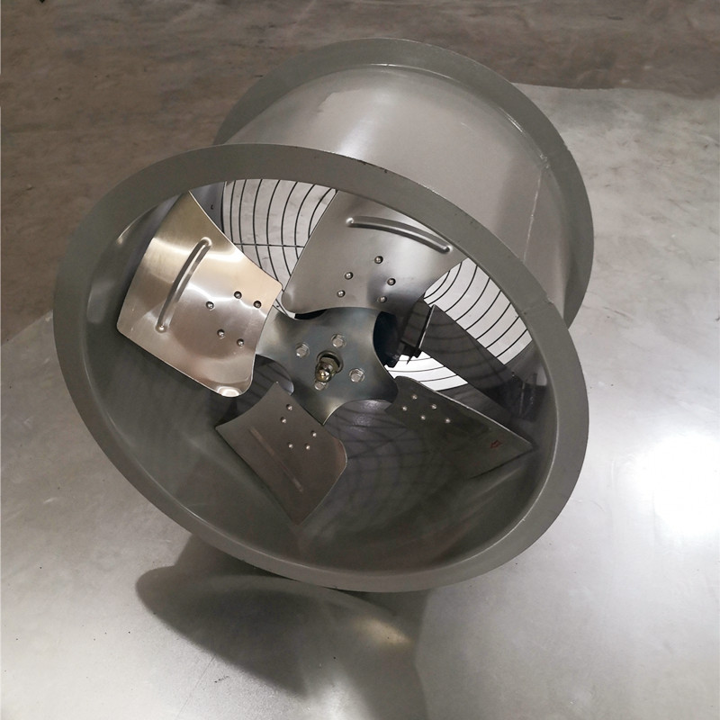 低噪声轴流风机DZ-8   28000m3/h  4KW298Pa1450r/min