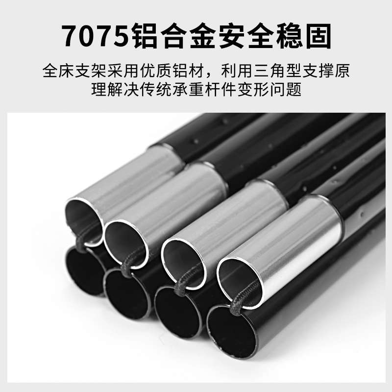 便捷户外折叠床行军床收纳装午睡午休床办公室简易单人床野餐露营