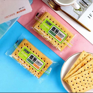 无加蔗糖香葱苏打饼干独立包装休闲零食品梳打饼干