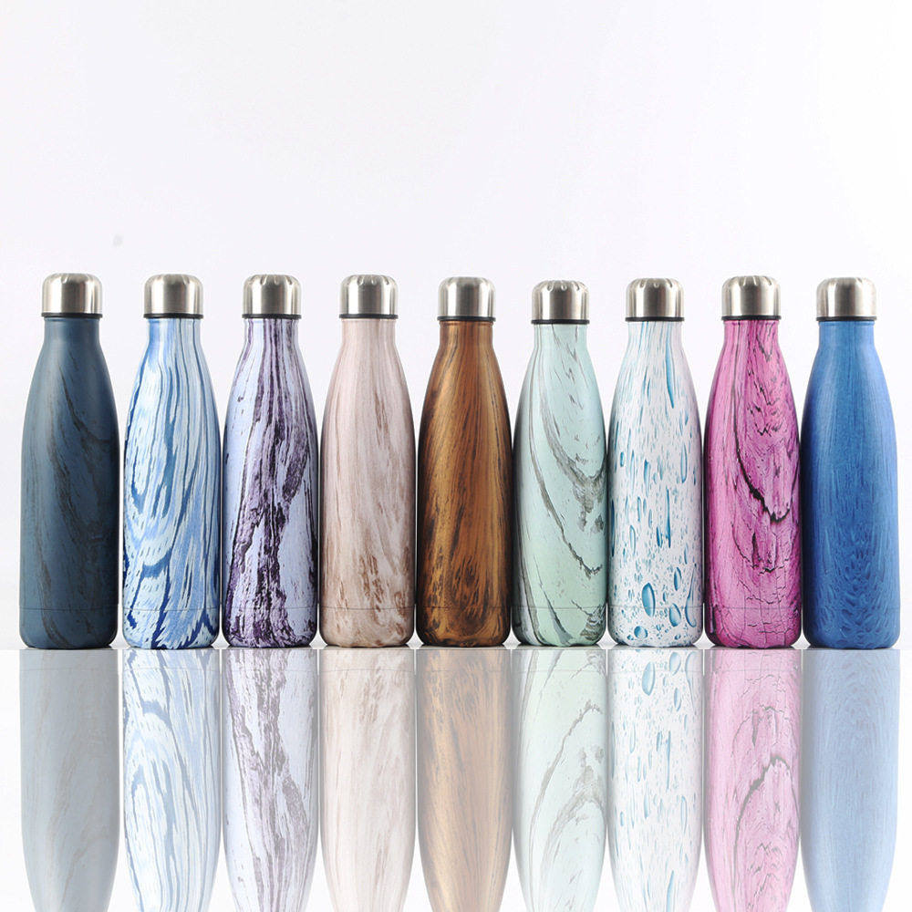 创意304不锈钢可乐便携式大容量保温杯户外运动水杯礼品杯厂家