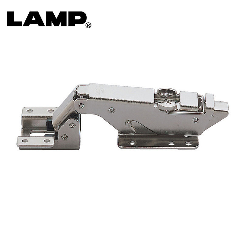 日本lamp蓝普钣金门用快装隐形铰链可脱卸组合门售票机铰链h95t