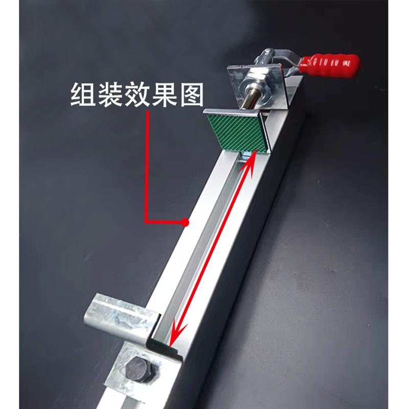 木工机械靠山快速夹具精密裁板锯推台锯靠杆靠尺水平式夹紧器